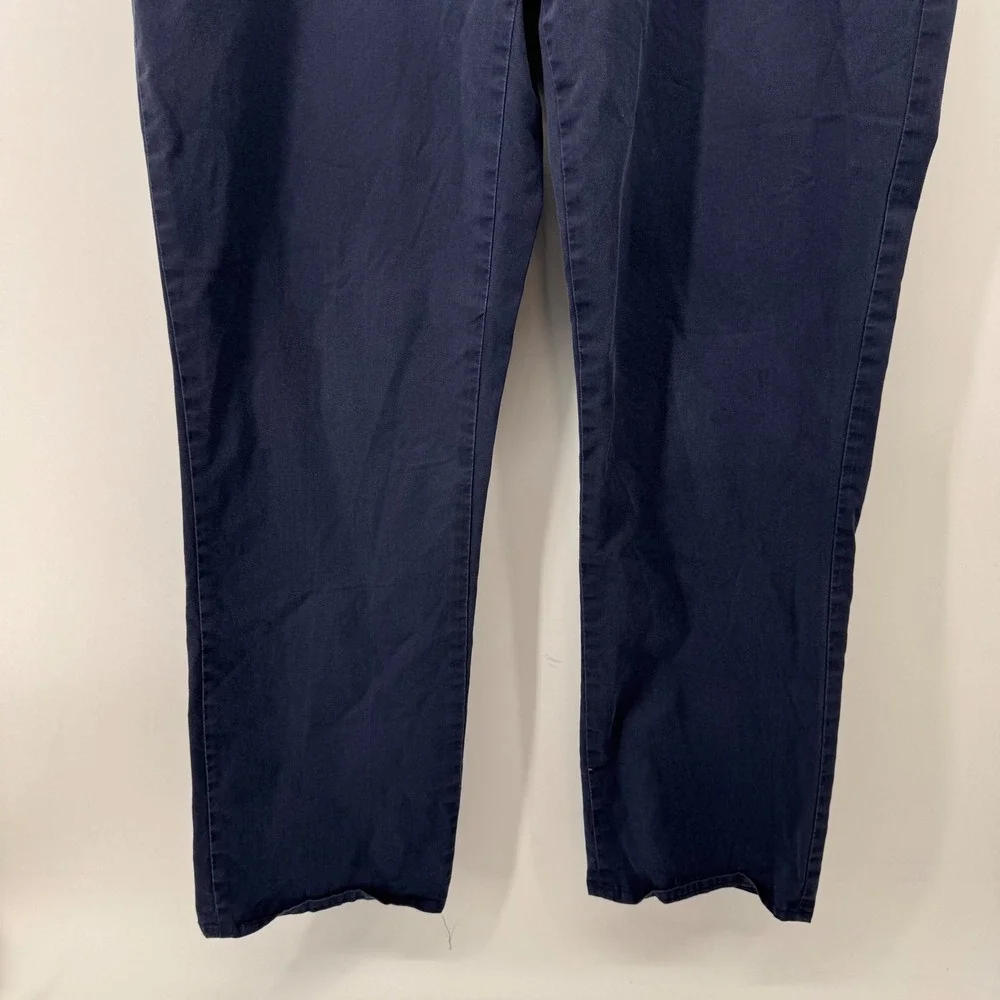 Polo Ralph Lauren Chino Pants Mens 40x36 Navy Blue Stretch Classic Fit Straight